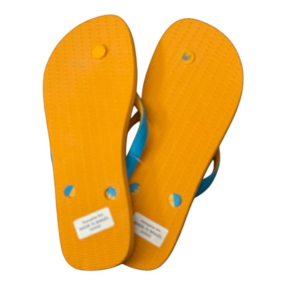 HAVAIANAS Men’s Disney Goofy Stylish Top Flip Flops Size 9/10 NEW - Picture 6 of 8
